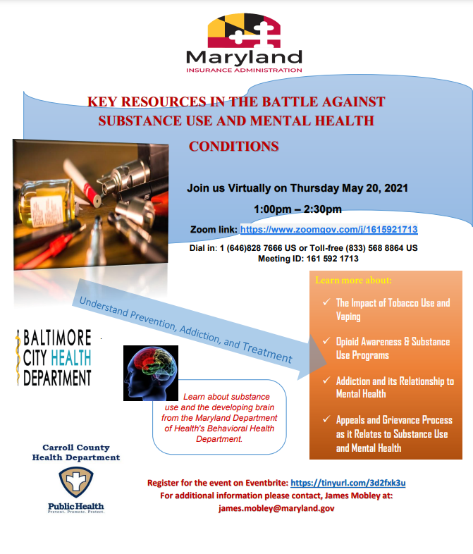 KEY RESOURCES IN THE BATTLE AGAINST SUBSTANCE USE AND MENTAL HEALTH CONDITIONS