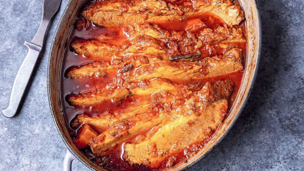 Roasted Tomato Brisket for Passover