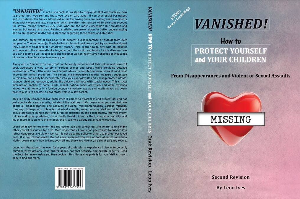 Cover of Vanished! How to Protect Yourself and Your Children